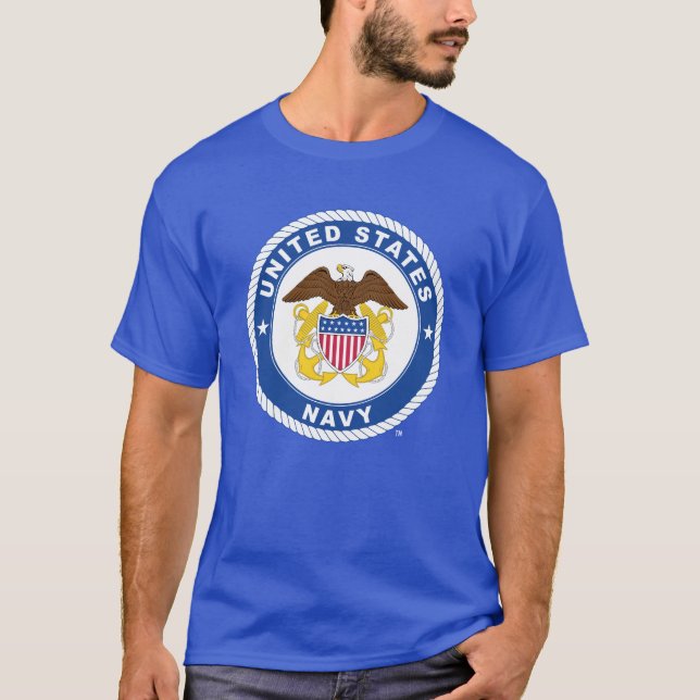 U.S. Navy | Officer Crest T-Shirt (Front)