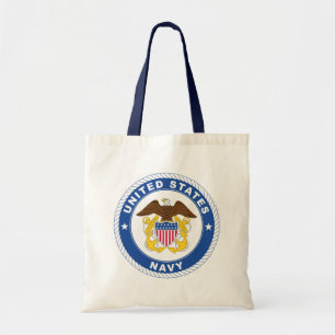 U.S. Navy Officer Crest Tote Bag