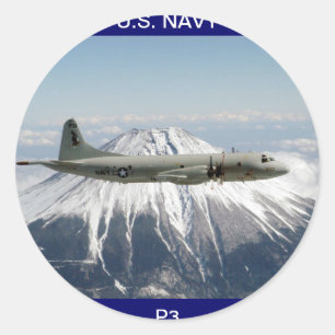 U.S. Navy P3 Aircraft Sticker