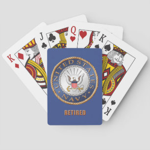 U.S. Navy Retired Classic Playing Cards