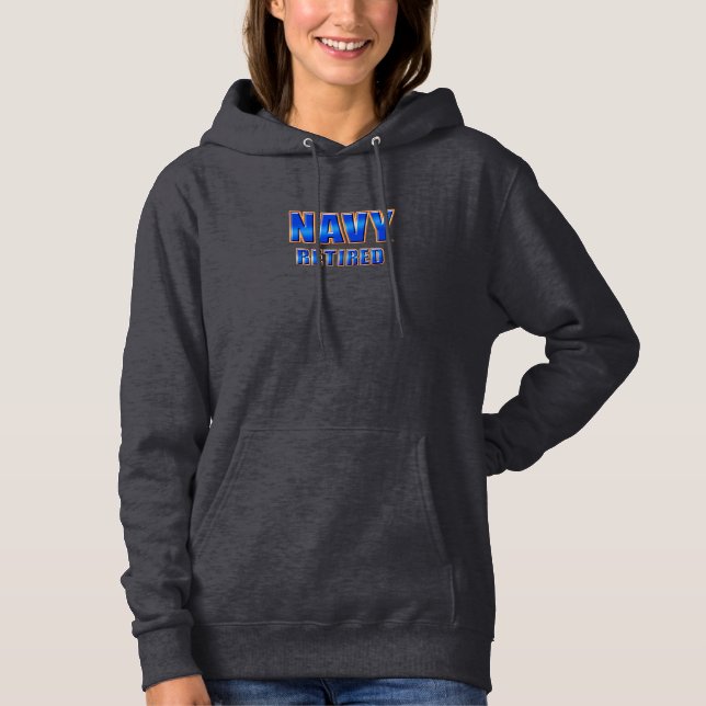 U.S. Navy Retired Hoodie (Front)