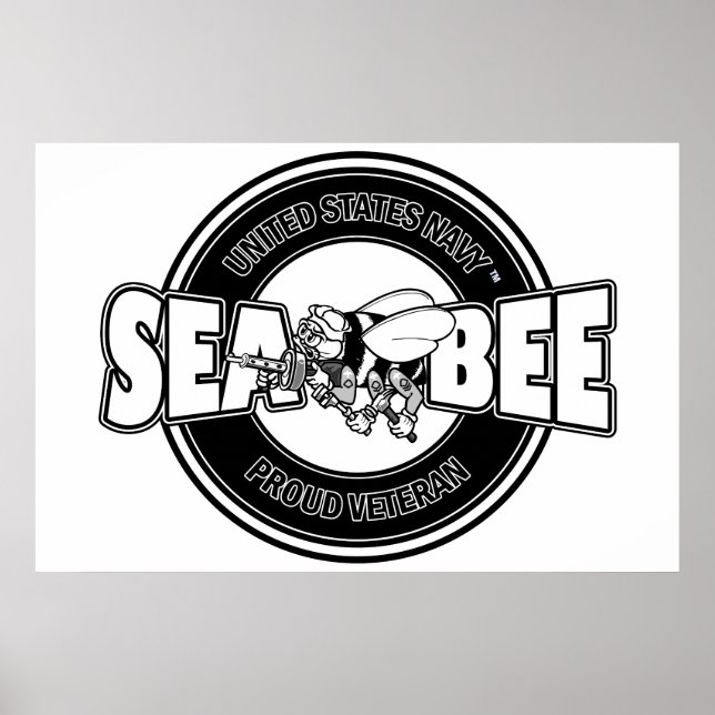 U.S. Navy Seabee Poster (Front)