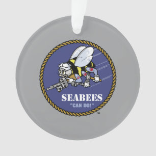 U.S. Navy   Seabees Ornament