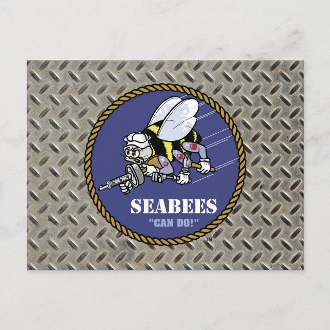 U.S. Navy | Seabees Postcard (Front)