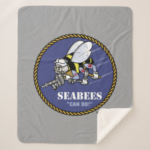 U.S. Navy   Seabees Sherpa Blanket