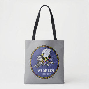 U.S. Navy   Seabees Tote Bag