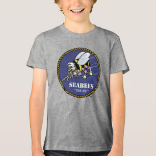 U.S. Navy   Seabees Tri-Blend Shirt