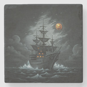 U.S. Navy Stone Coaster – Honouring Tradition with