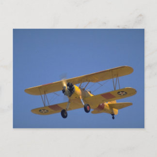 U.S. Navy version, Stearman N3N3 Postcard