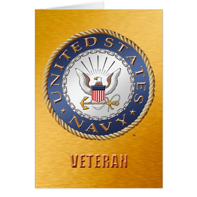 U.S. Navy Veteran Cards (Front)