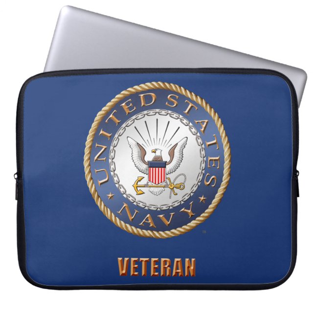 U.S. Navy Veteran Electronics Bag (Front)