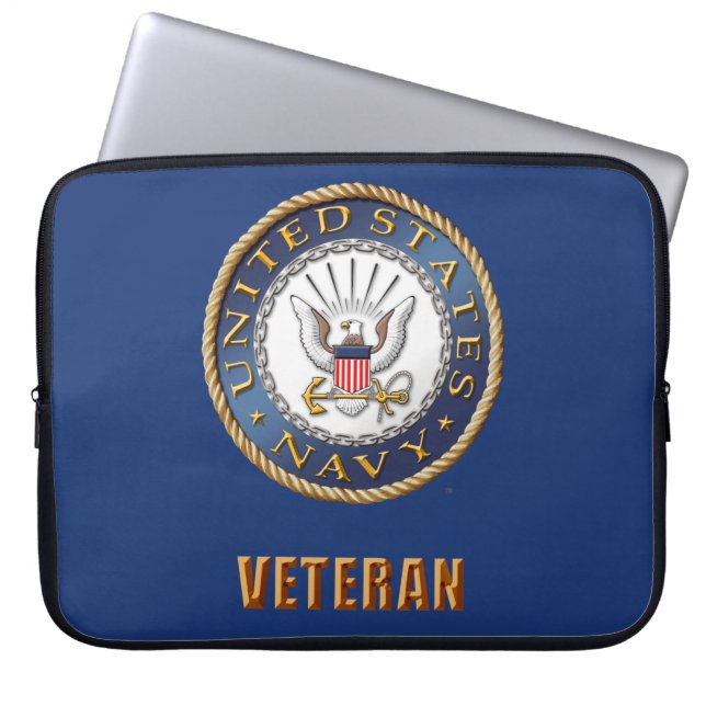 U.S. Navy Veteran Electronics Bag (Front)