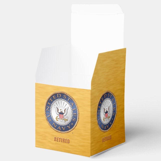 U.S. Navy Veteran Favour Box (Opened)