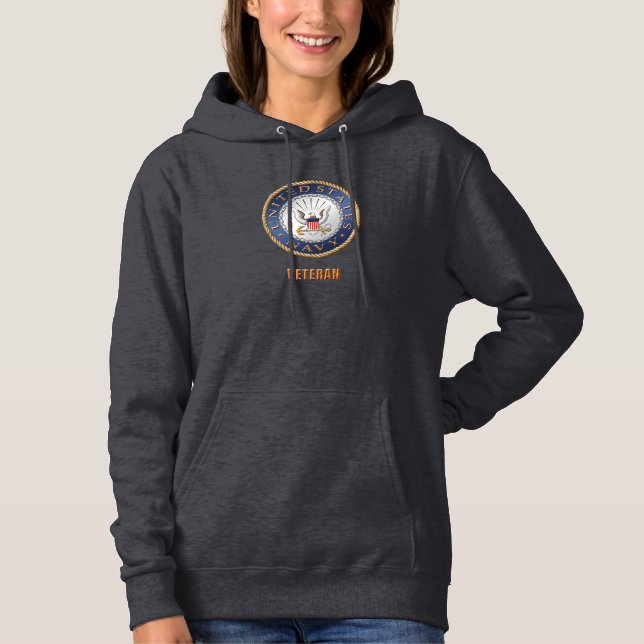 U.S. Navy Veteran Hoodie (Front)