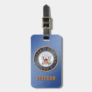 U.S. Navy Veteran Luggage Tag