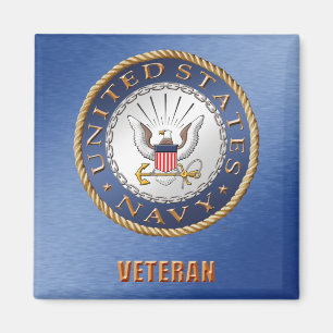 U.S. Navy Veteran Magnet