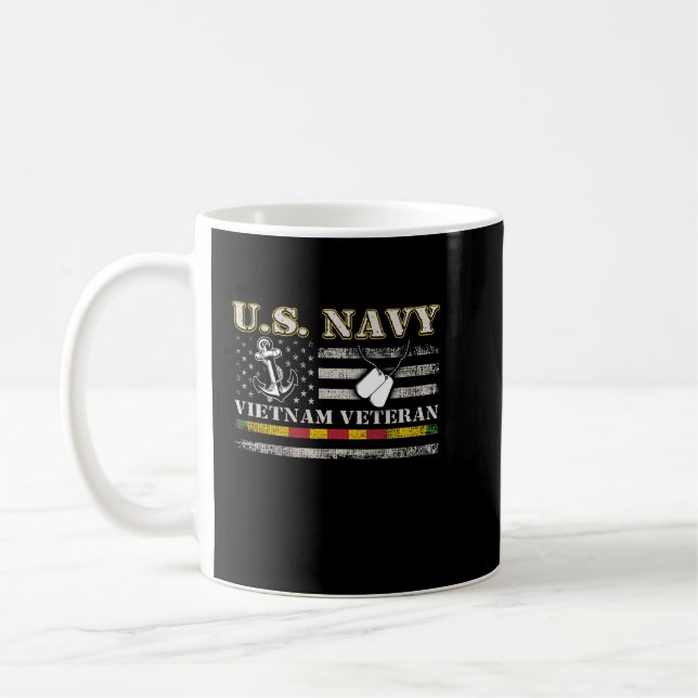 U.S. Navy Vietnam Veteran Coffee Mug (Left)