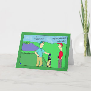 U.S. Open Golf Birthday Card