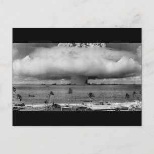 U.S. Operation Crossroads The Baker Explosion Postcard