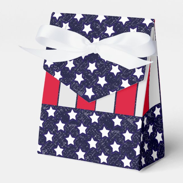 U.S. Patriotic Celebration of National Holidays Favour Box (Front Side)