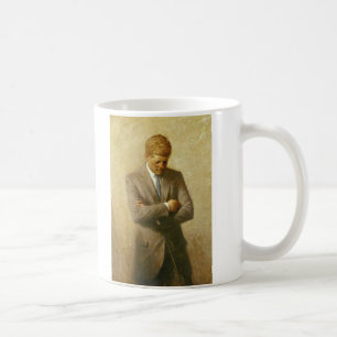 U.S. President John F. Kennedy by Aaron Shikler Coffee Mug