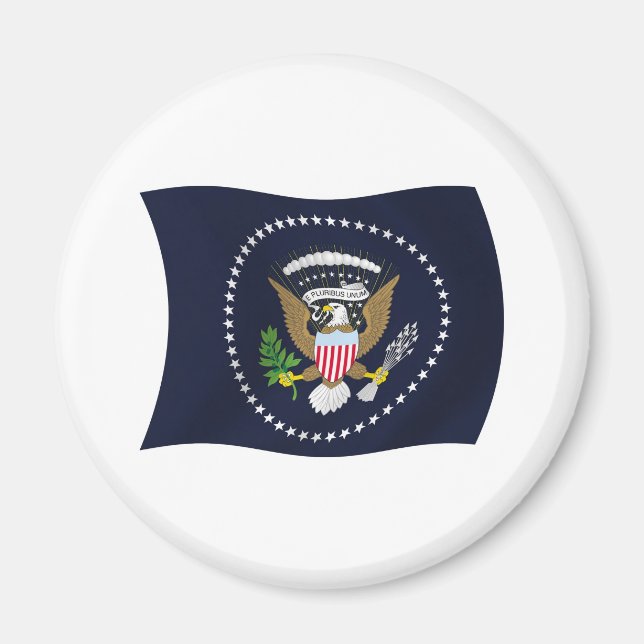 U.S. Presidential Seal Flag Magnet (Front)