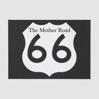 U.S. Route 66 Tissue Paper