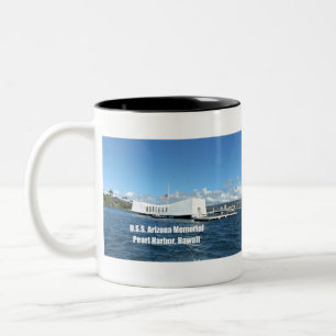 U.S.S. Arizona Memorial Two-Tone Coffee Mug