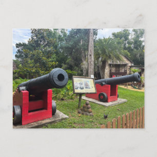 U.S.S. Constitution Cannons  Postcard