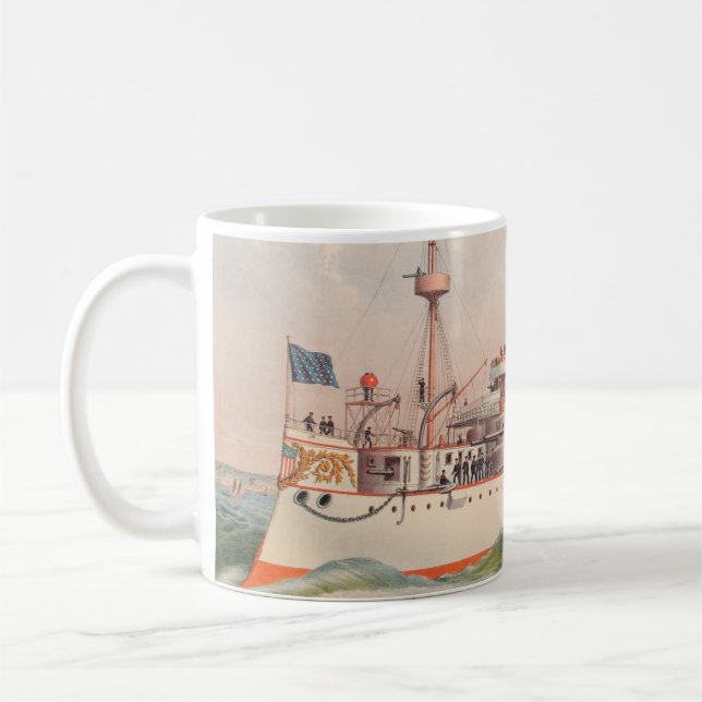 U.S.S. Maine Coffee Mug (Left)