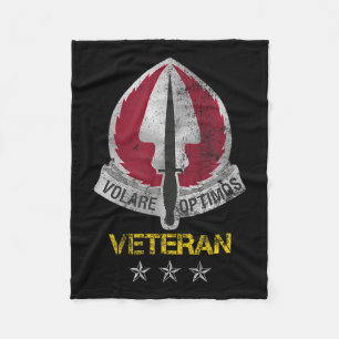 U.s Special Operations Aviation Command Veteran Ve Fleece Blanket