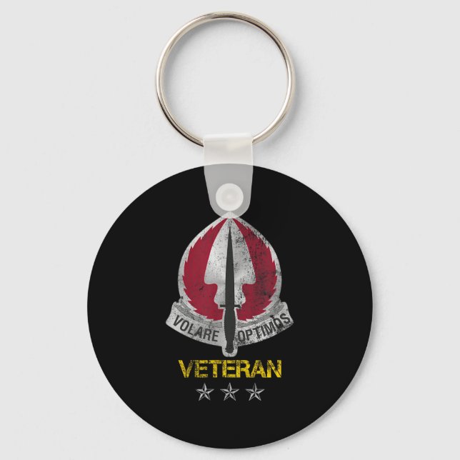 U.s Special Operations Aviation Command Veteran Ve Key Ring (Front)