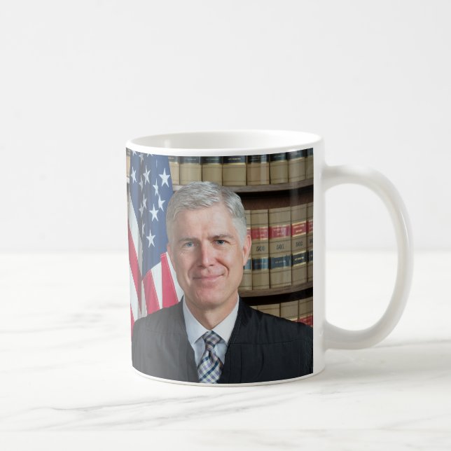 U.S. Supreme Court Justice Neil Gorsuch Coffee Mug (Right)