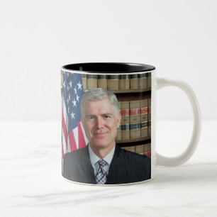 U.S. Supreme Court Justice Neil Gorsuch Two-Tone Coffee Mug