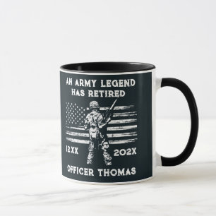 U.S. VETERAN gift personalized Legend has retired Mug