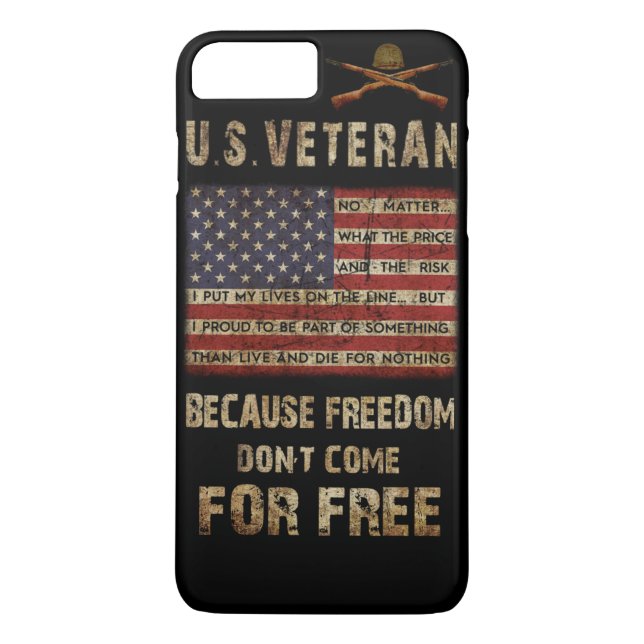 U.S. Veteran iphone case (Back)