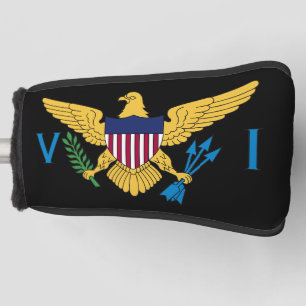 U.S. Virgin Islands Flag Golf Head Cover