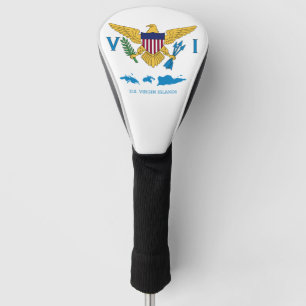 U.S. Virgin Islands Flag & Islands Golf Head Cover
