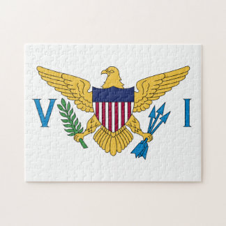 U.S. Virgin Islands Flag Jigsaw Puzzle