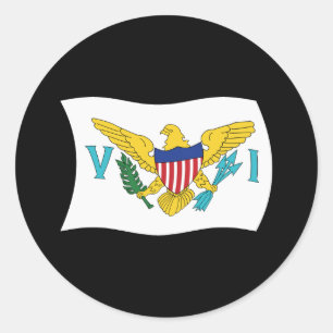 U.S. Virgin Islands Flag Sticker