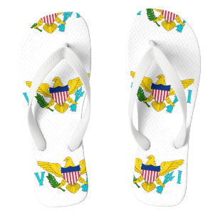 U.S. Virgin Islands Flip Flops