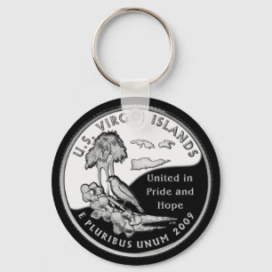 U.S. VIRGIN ISLANDS KEY RING