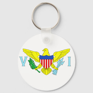 U.S. Virgin Islands Key Ring