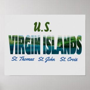 U.S. Virgin Islands Poster