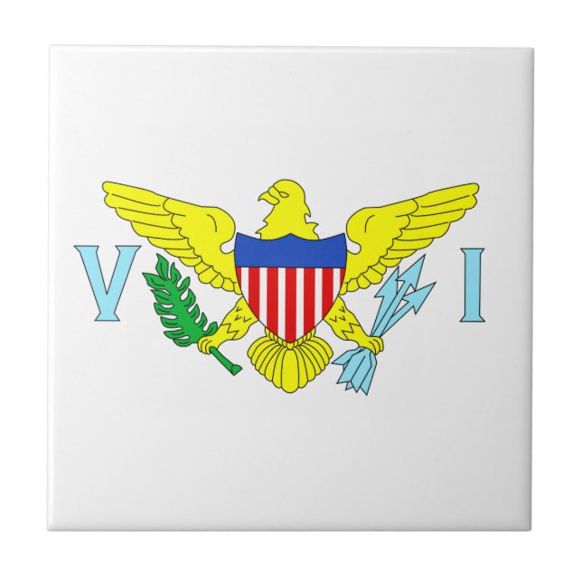 U.S. Virgin Islands Tile (Front)