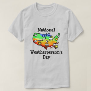 U.S. Weather Map T-Shirt