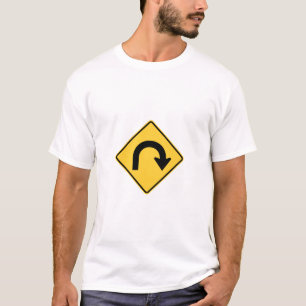 U-Turn Sign T-Shirt