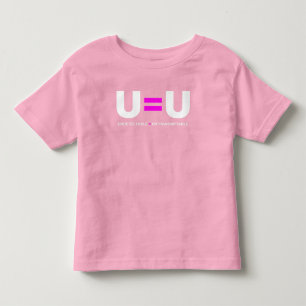 U=U HIV Undetectable Equals Untransmittable Toddler T-Shirt