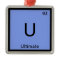 U - Ultimate Frisbee Sports Chemistry Symbol