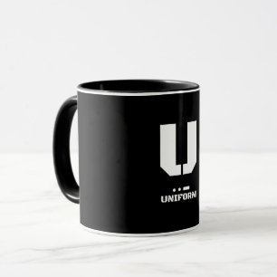 U(Uniform) NATO Phonetic Alphabet & Morse Code Mug